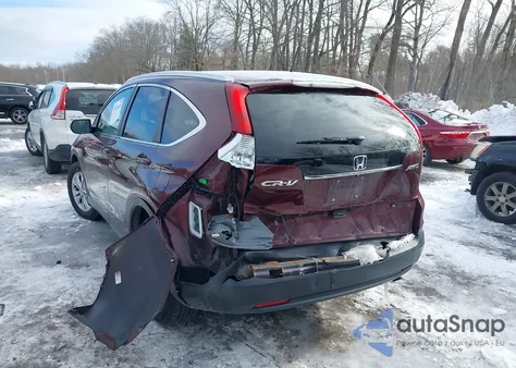 2013 Honda Cr-V Ex-L z USA, uszkodzony, nr VIN 5J6RM4H70DL076076